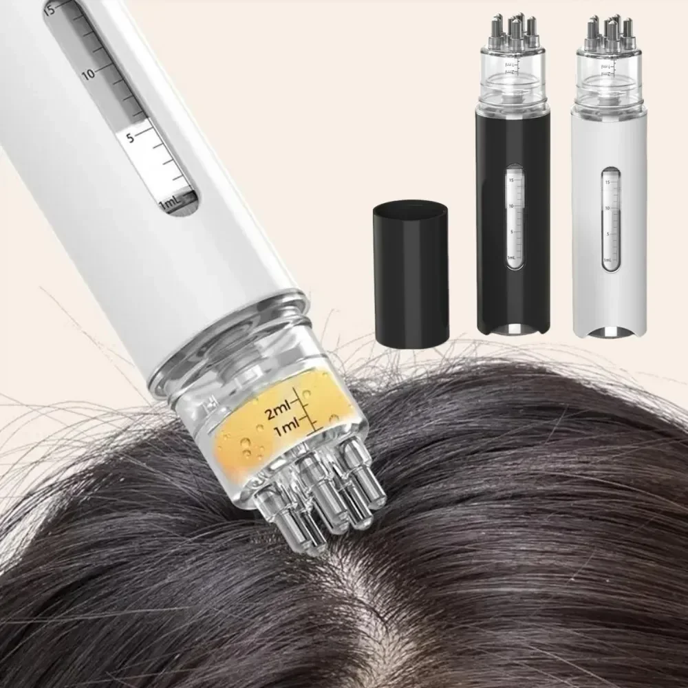 Aplicador de cuero cabelludo, peine líquido, Mini peine de masaje portátil, aceite esencial, masajeador guía líquido, herramientas para el cuidado del cuero cabelludo antipérdida de cabello