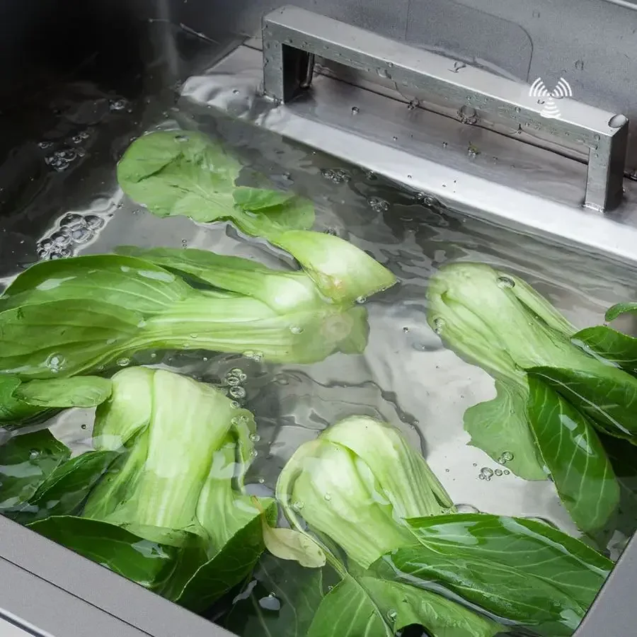 ポータブル自動超音波食器洗い機,小型,自立型,設置なし,キッチン,家庭用,110V, 220V