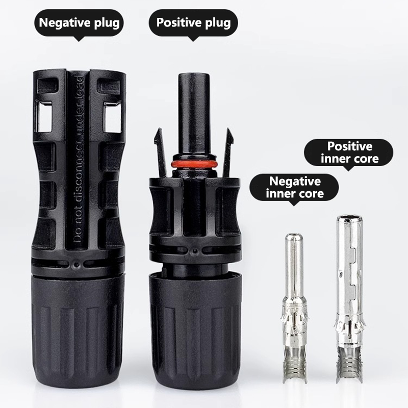 600/400/200/100/40/20/10 Uds Kit de conectores solares fotovoltaicos 1000V 30A conectores Solor de Panel para Cable PV/MC 2,5/4/6 mm2