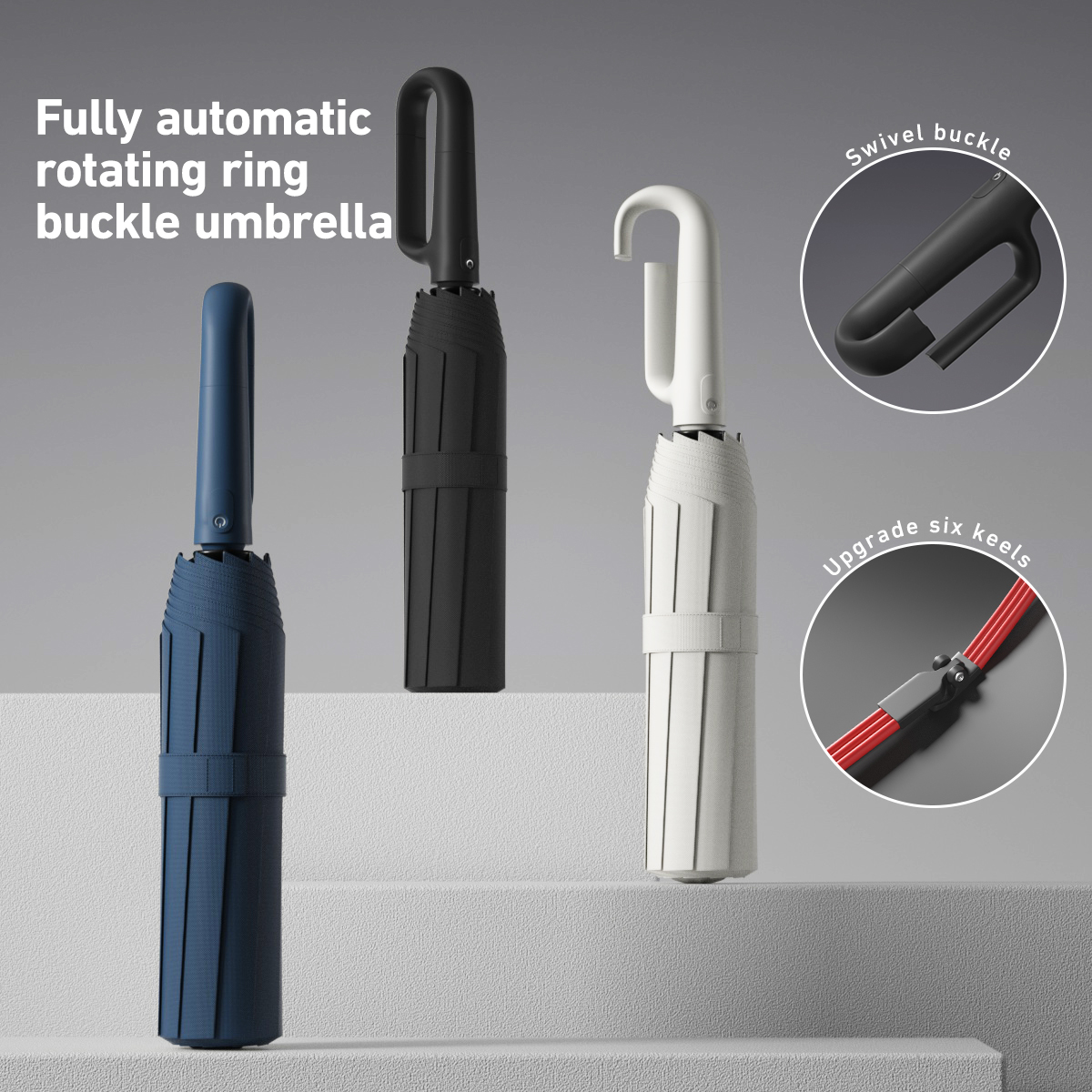 Forte à prova de vento guarda-chuva automático 72 ossos guarda-sol proteção uv dobrável guarda-chuva masculino fivela chuva grande guarda-sol para mulher