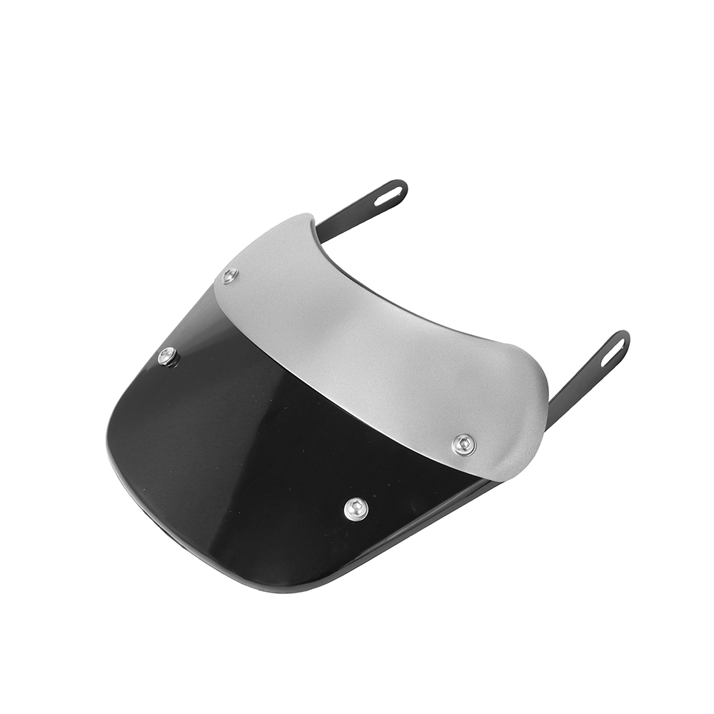 8 styles 6.5"-9.45" Motorcycle Headlight Windshield Wind Deflector Windscreen Universal for Harley Honda Yamaha Kawasaki Suzuki