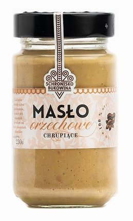 Crunchy 230g Erdnussbutter 100 %-Bukovina Shelter