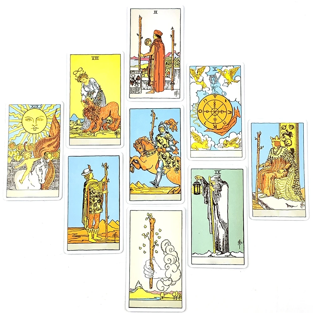 Baralho de cartas de tarô versão russa, jogos de festa, edição de adivinhação do destino, borad, presentes de halloween e natal