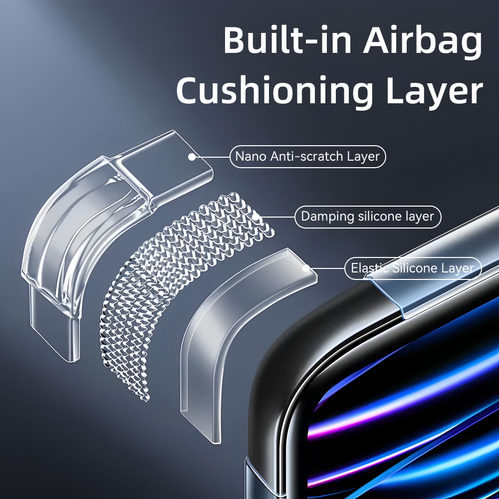 TPU シリコン透明ケース iPad Air 11 2024 Pro 11/13in M4 iPad 10/9/8/7/6/5 Gen Air 4/5th 10.9 3rd 10.5 Mini 6