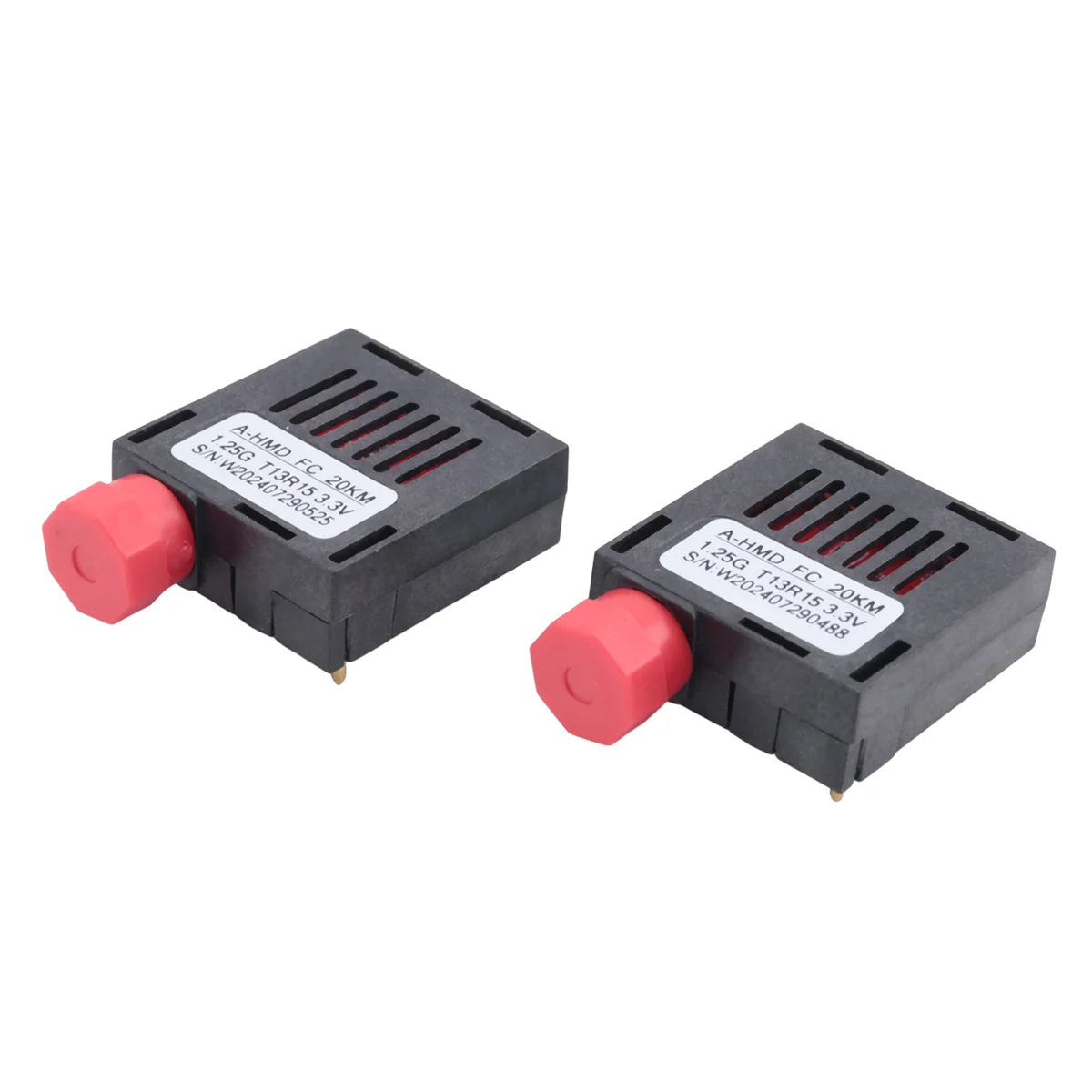 BABQ 1.25G Transceiver optyczny BIDI 1x9 z pojedynczym włóknem 20KM 1310/1550nm 3.3V FC 1250M 1X9 Transceiver optyczny BiDI