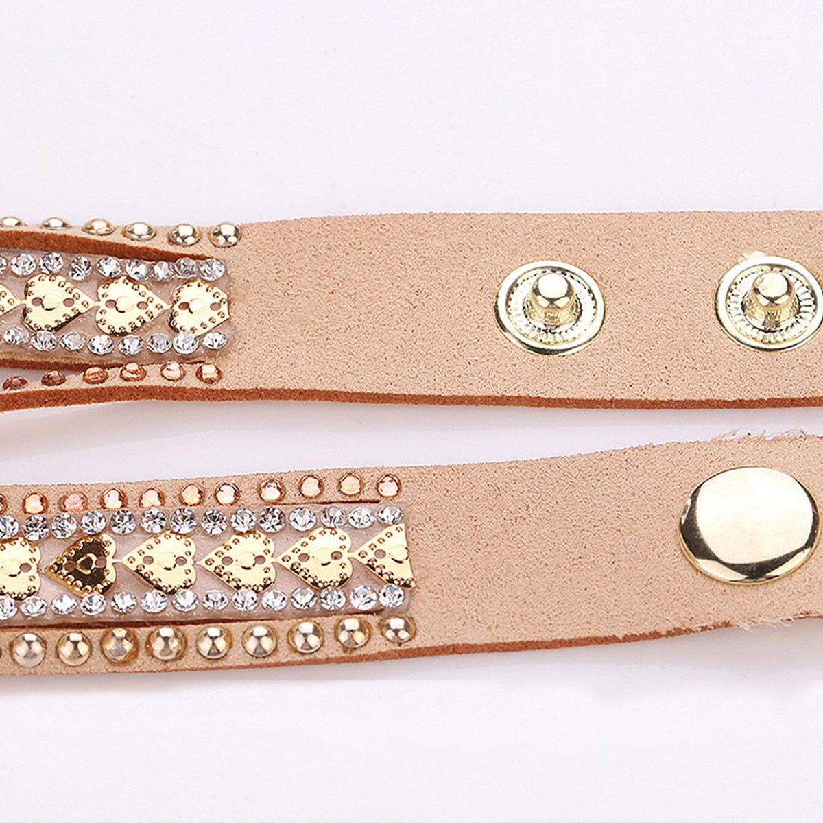 Moda strass coração dial feminino relógios longo veludo banda relógio de pulso