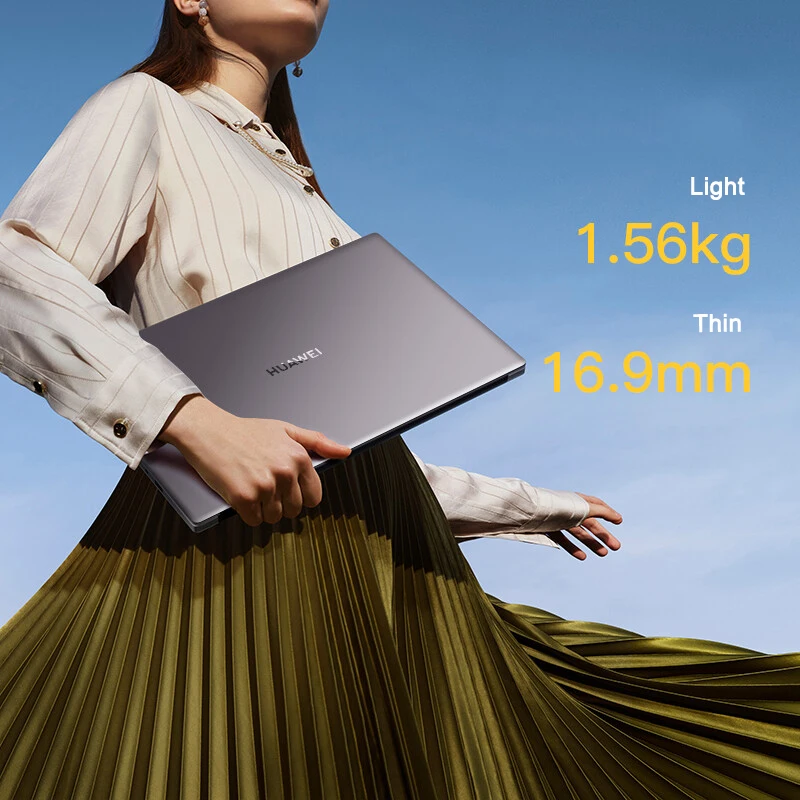 2022 HUAWEI MateBook D15 Netbook 15.6 Inch i5-1240P/i7-1260P 16GB 512GB Laptop Iris Xe Graphics Wifi 6 SSD LPDDR4X