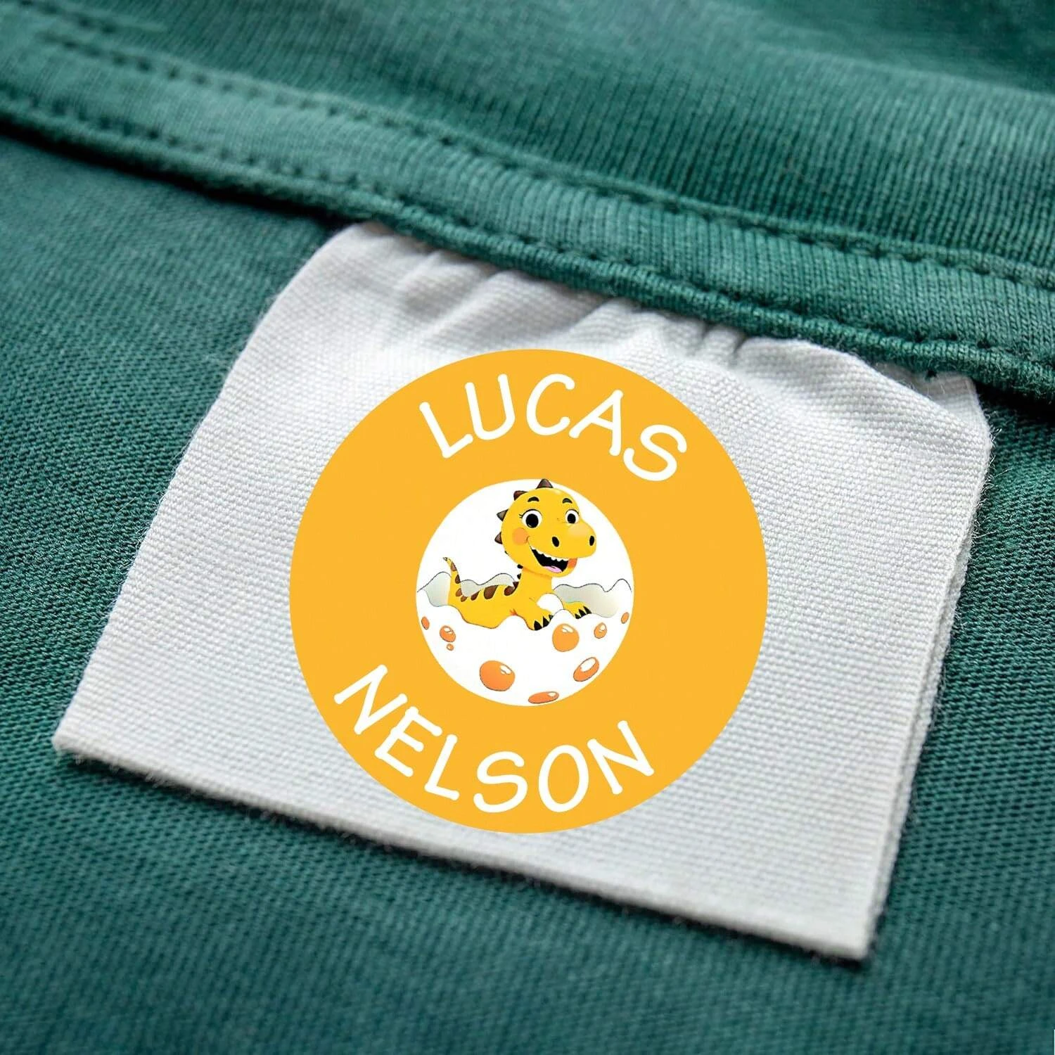 Custom Name Stickers 130pcs - Waterproof Personalized Sticker Labels for Clothes
