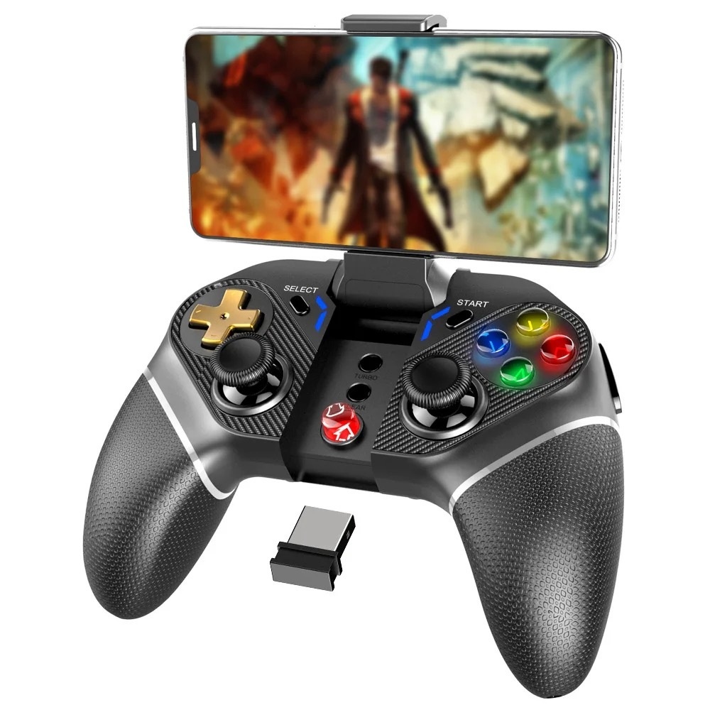 Gamepad Joystick sem fio IPega, Bluetooth, 2.4G, E, PC, PS3, PS4, Controlador, PG-9218