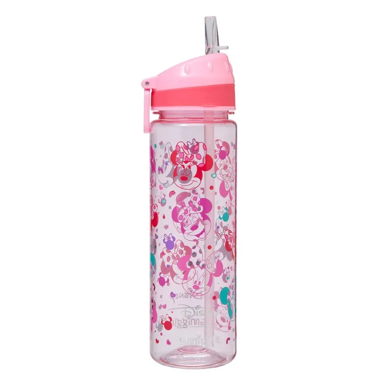 Genuíno disney austrália minnie rosa meninas estudante saco de escola papelaria caneta caso almoço mochila ombro duplo