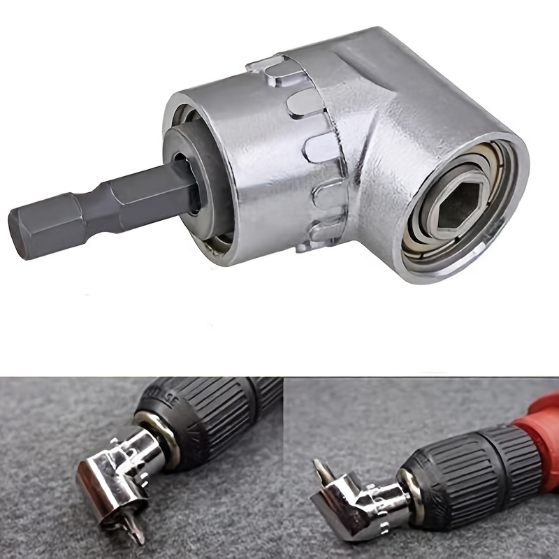 105 Degree Turning Screwdriver Joint Electric Drill Corner Attachment Extension Socket Screwdriver Head Tool
