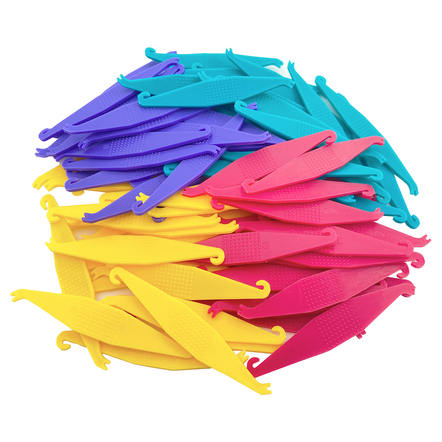 矯正ブレース用の伸縮性交換器、使い捨てゴムリング、歯科用、歯科治療、診療所、100個