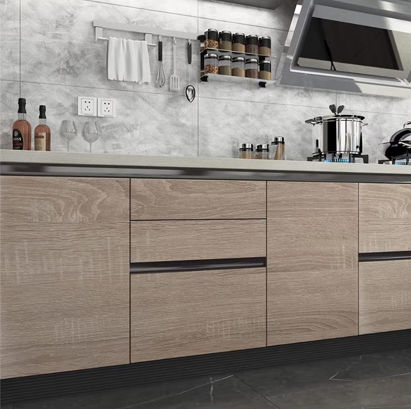 Papel de parede de madeira autoadesivo vinil clássico removível contato adesivo de parede para bancada guarda-roupa renovação