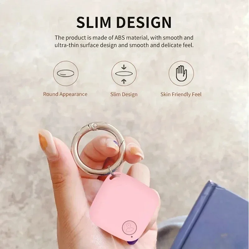 Bluetooth Smart Finder 5.0 Diseño compacto Función de alarma de anillo Compatible con iOS Android