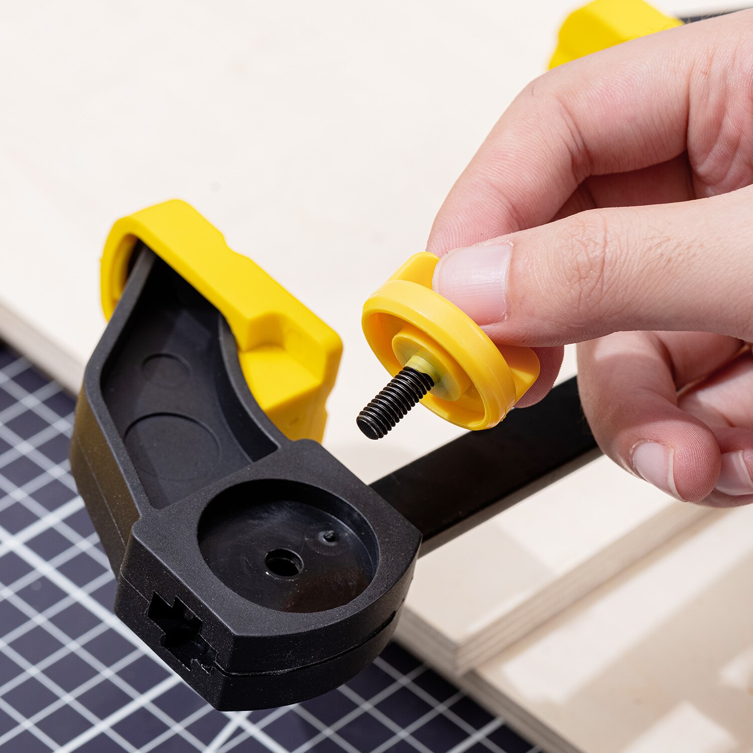 Deli-Kit de pinces à barre rapide pour le travail du bois, pince de type déclencheur de calcul, 12 ", 300mm