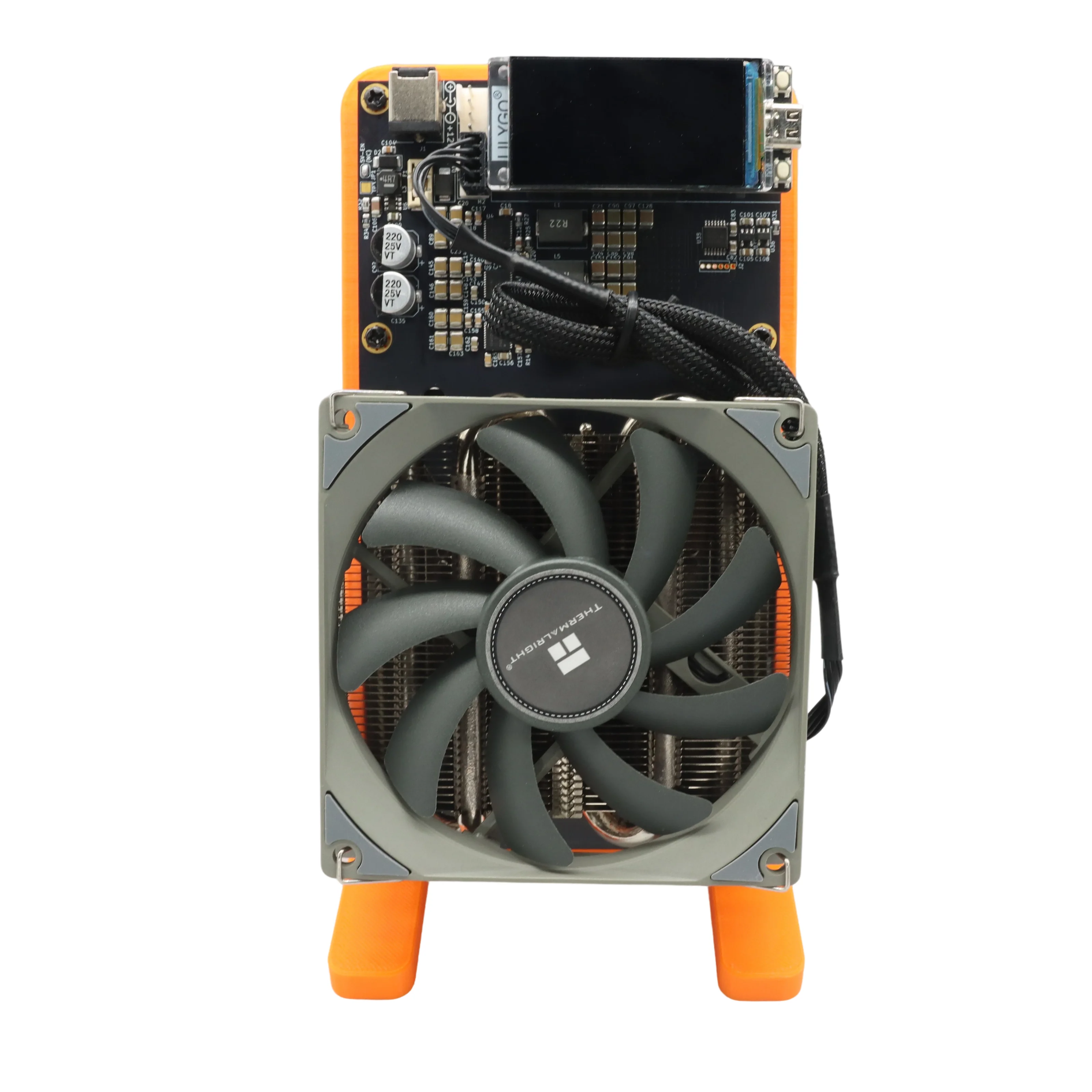 Zupełnie nowy NerdQaxe++ ASIC Miner 4.8TH/s 75W Domowy górnik Bitcoin Open Source