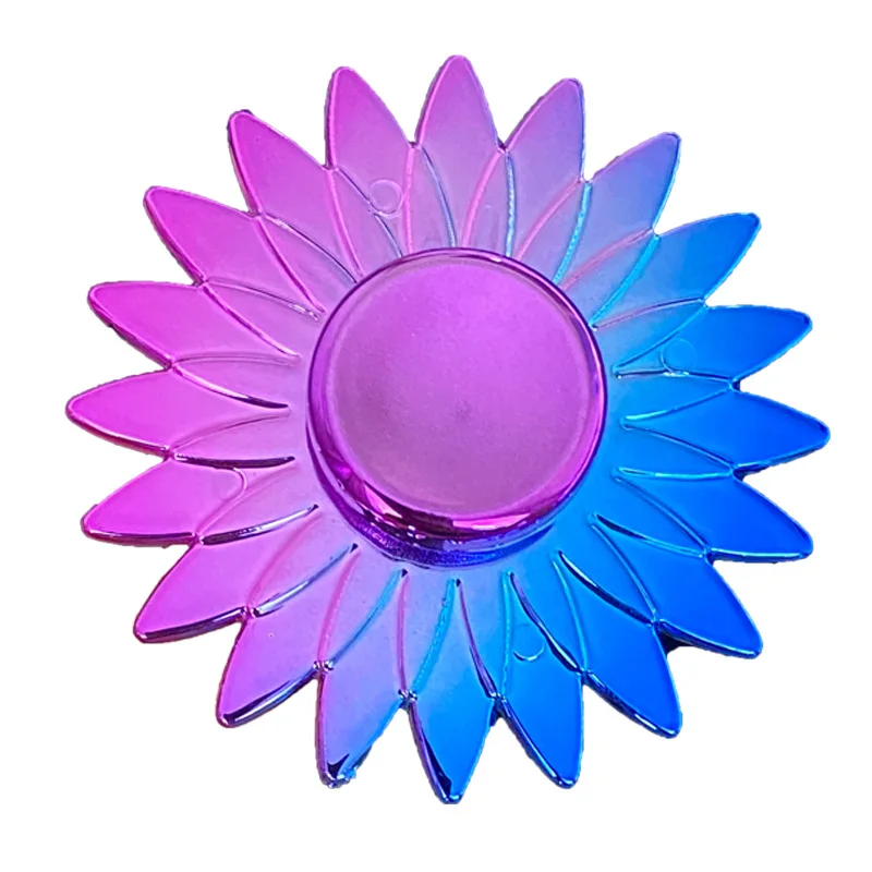 Colorful Fidget Spinner Material Stress Relief Toy Rainbow Fidget Spinner Colorful Hand Spinner Anti-Anxiety Toy for Spinners