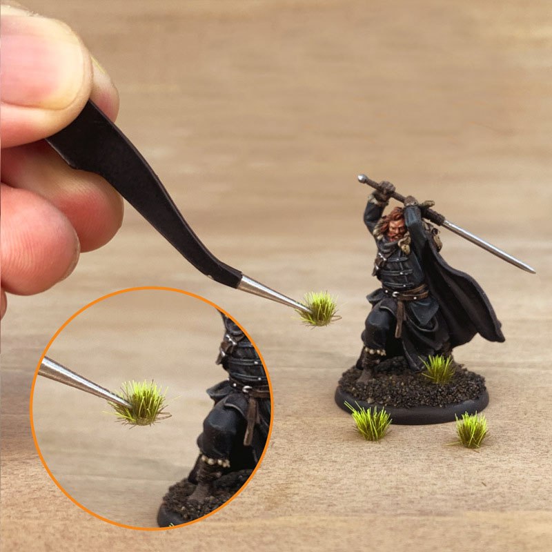 104 Uds Diy planta flor/modelo de hierba para hacer ferrocarril/construcción/jardín paisaje materiales Diorama Kits