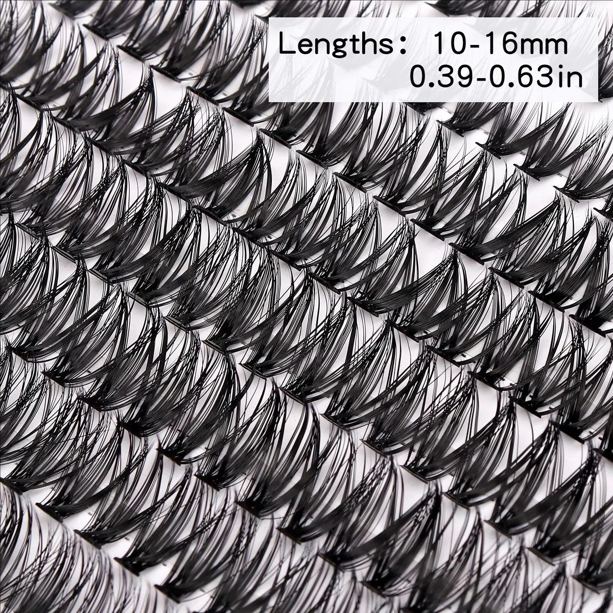 MIAOJIE 30D 40D 60D ถาดผสมขนตา 3D รัสเซีย Volume Eye Lashes Soft Natural Lashes Mink Lash Cluster ขนตาปลอม