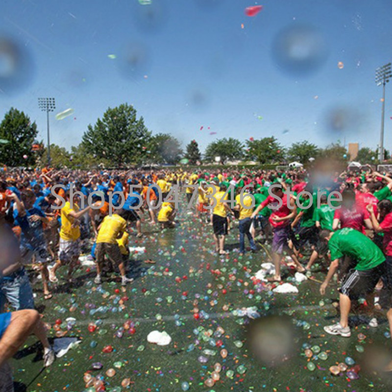 111 個水風船詰め替えパッケージおかしい夏の屋外おもちゃ水風船爆弾夏ノベルティギャグおもちゃ子供のため