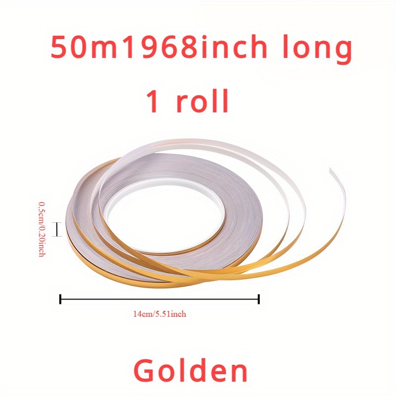 Nastro dorato Piastrelle in ceramica Piastrelle per pavimenti Guarnizioni Striscia di tenuta Soffitto Linea in gesso Linea di bordi di bellezza Porta dell'armadio autoadesiva