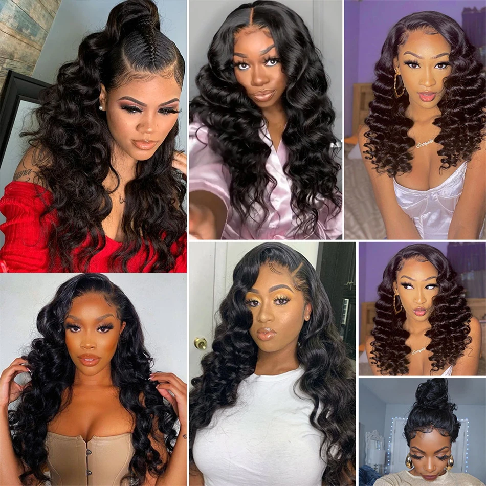 12a onda solta pacotes de cabelo humano com fechamento frontal onda profunda hd fechamento de renda transparente e pacotes extensões de cabelo virgem