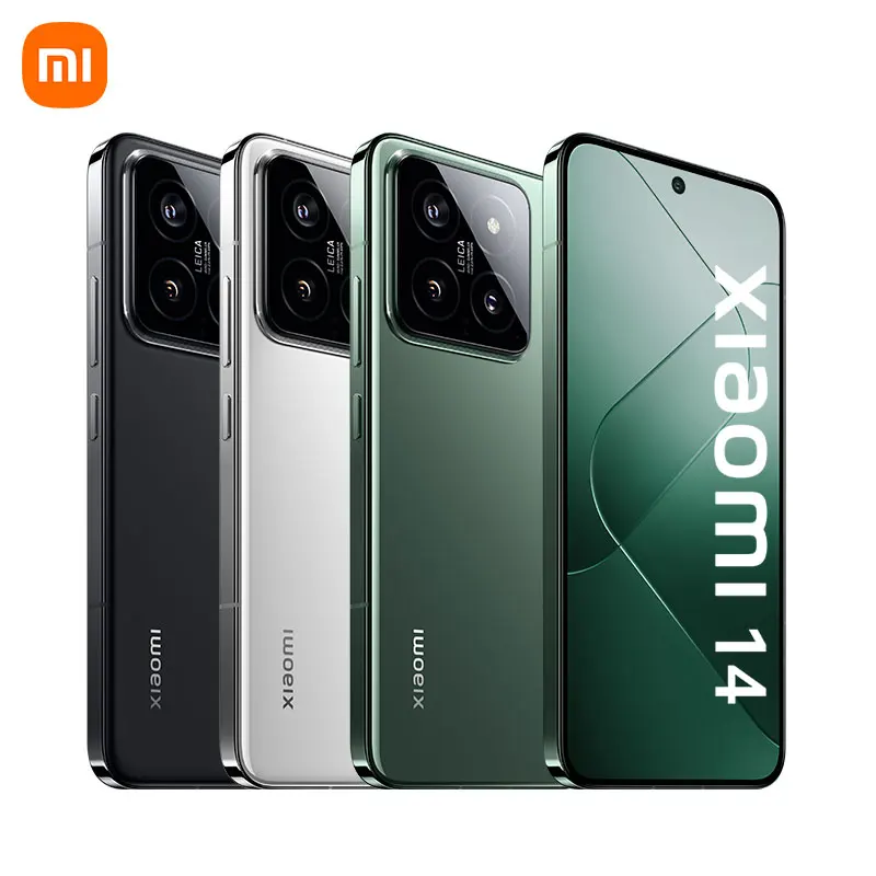 【Marchio+】Versione globale Xiaomi 14 Snapdragon ®   8 Gen 3 Smartphone 1,5K 6,36" Display AMOLED IP68 NFC 50MP Fotocamera Leica