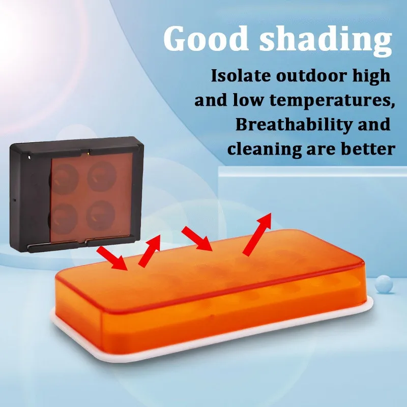 4/8 ช่องทันตกรรมเรซิ่น Shade Light กล่องเก็บทันตกรรม Palette พร้อมฝาครอบทันตกรรมวีเนียร์กล่องผสม Hood กรณีแรเงา Organizer เครื่องมือ