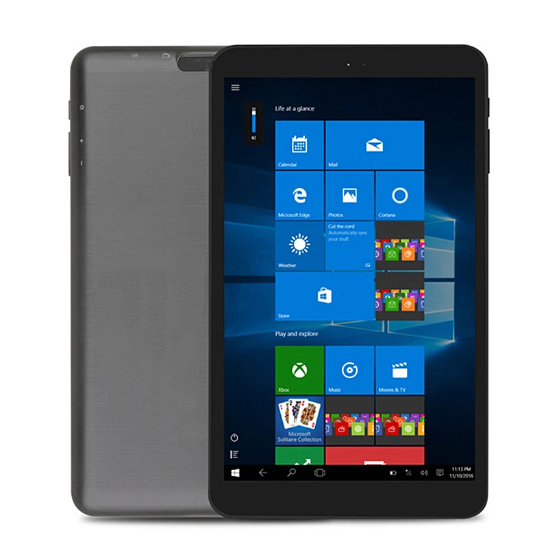 Grandes vendas 8 polegadas 64 bits x64 sistema windows 10 bolso tablet pc 8gb ram 128gb rom ar3 câmeras duplas quad core