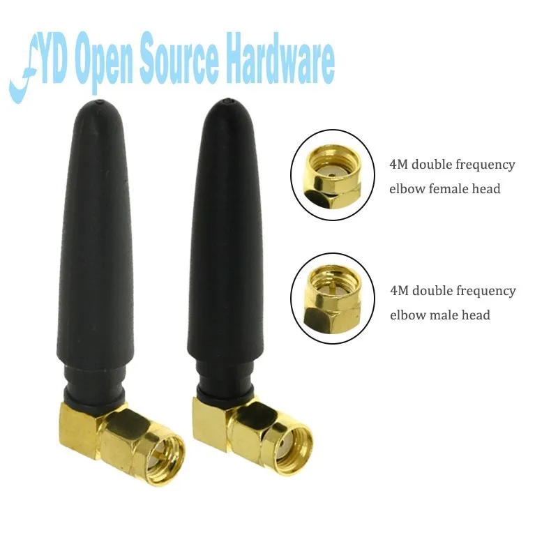 WiFi Antenna 2.4GHz/5GHz/5.8GHz Dual Band Dbi RPSMA/SMA Connector Rubber Aeria For Mini PCI Card USB Adapter Network Router