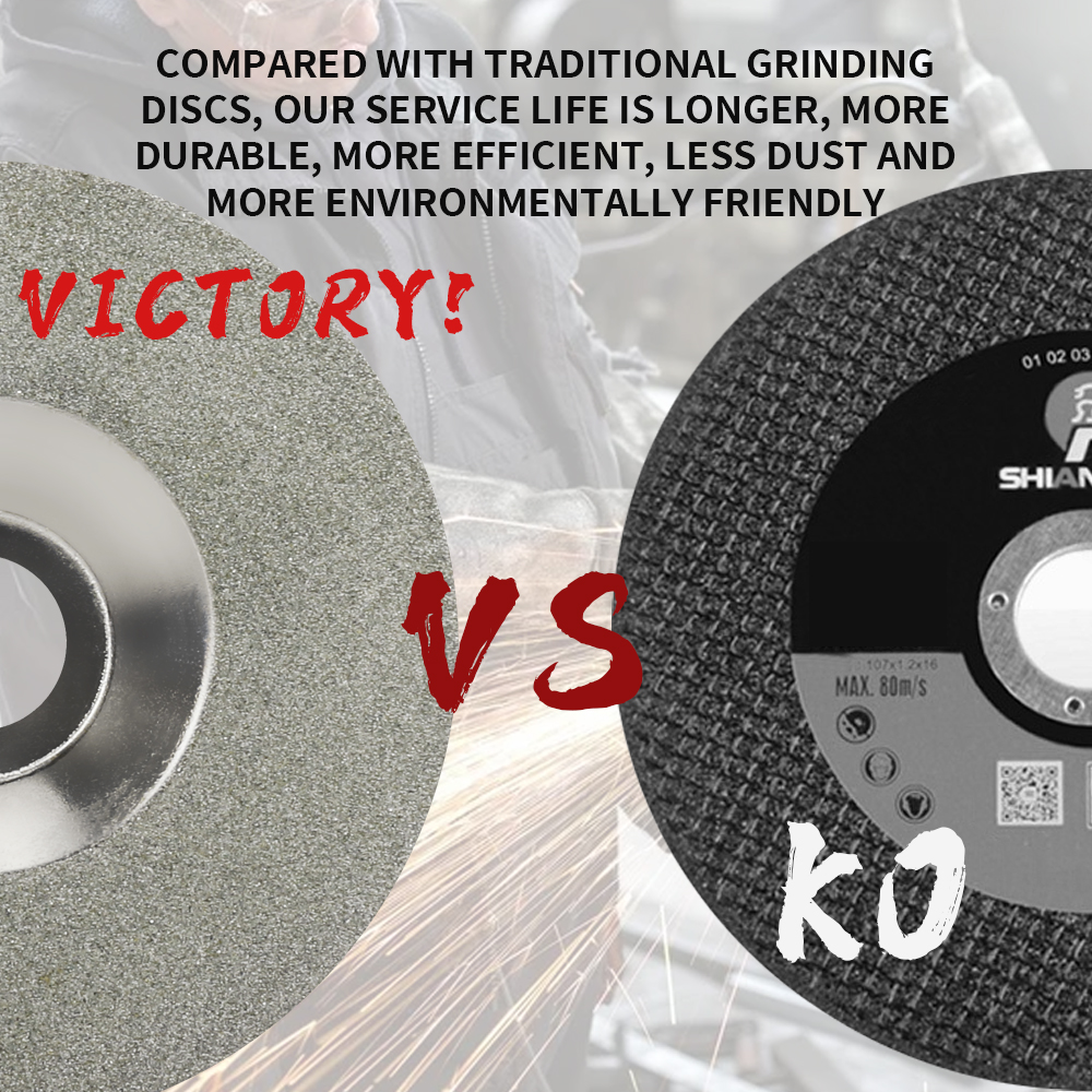 Disco de corte de diamante galvanizado de 5 ", 125mm, muela con forma de cuenco, hojas de sierra para herramienta de amoladora angular de alta calidad, 1 ud.