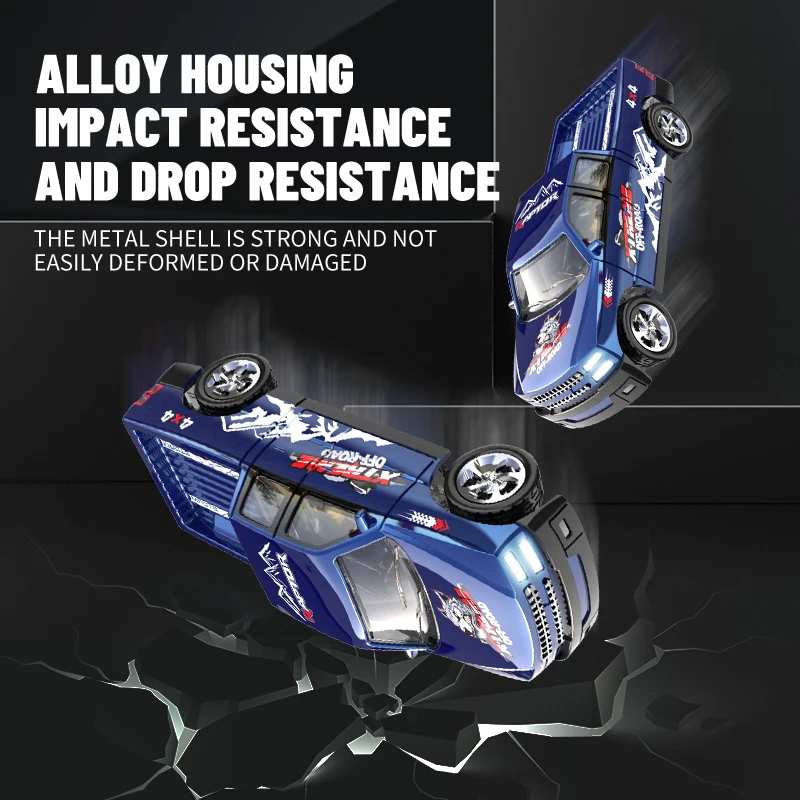 ใหม่ RC รถ MINI Alloy 1/64 รีโมทคอนโทรลรถพกพาสะดวก 60 นาทีเวลาทํางานเด็กของขวัญของเล่นอิเล็กทรอนิกส์