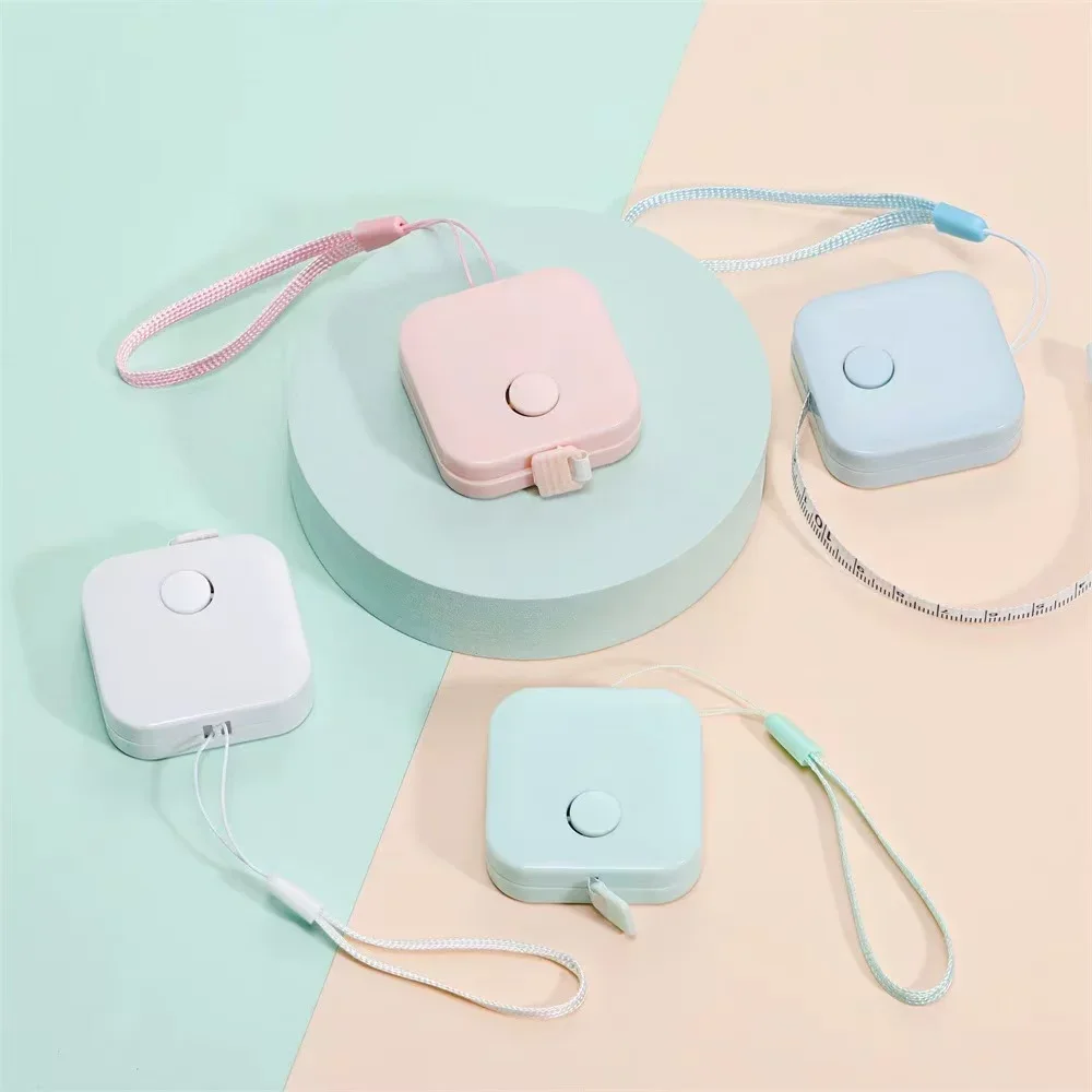 Fita métrica portátil de 1.5m, régua de medição de joias pequenas para perda de peso, medição corporal médica, medida de alfaiate, roupas, cintura