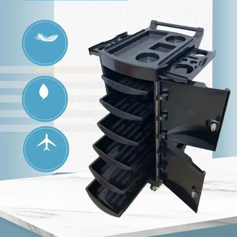 Carrello multiuso Carrello per attrezzi Carro Storage Carrello per salone di bellezza Barbiere Parrucchiere professionale Carrello Mobili per salone