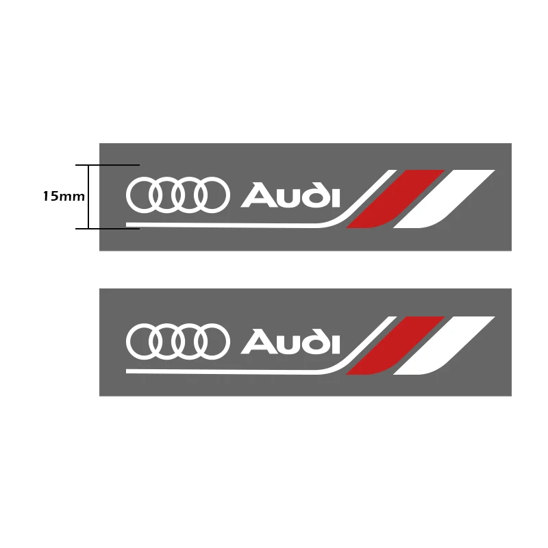 2szt Naklejki samochodowe Auto Decors Wycieraczki samochodowe Naklejki samochodowe do AUDI A1 A3 A4 A5 A7 A8 Q3 Q5 Q7 S3 S4 S5 S6 S7 Akcesoria