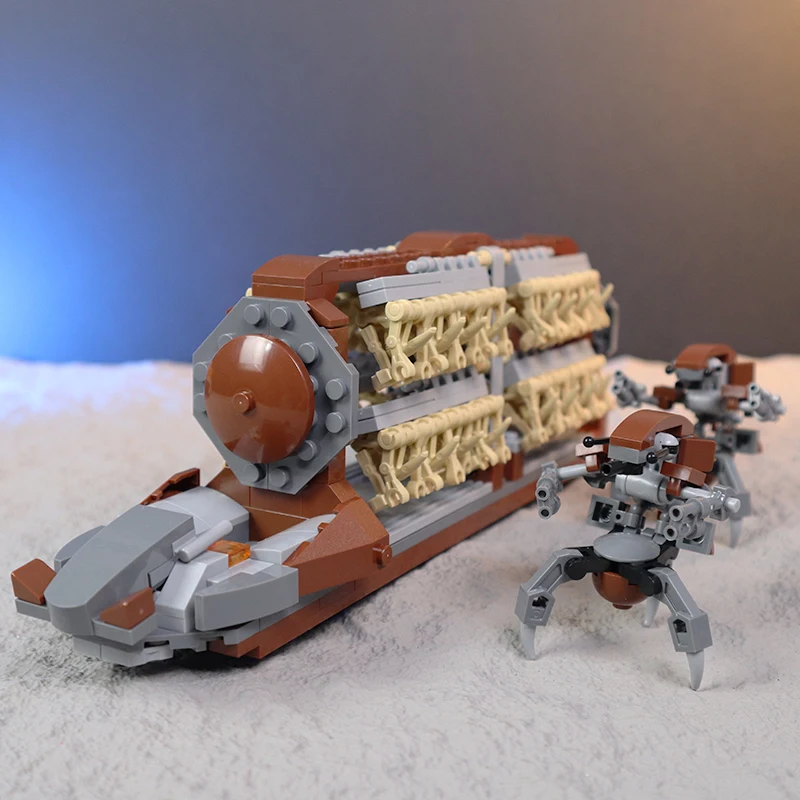 Nouveau peloton attaque artisanat détruire les droïdes jouet de construction modèle étoile armée ensembles bricolage blocs jouets cadeaux de noël pour garçons adultes enfants