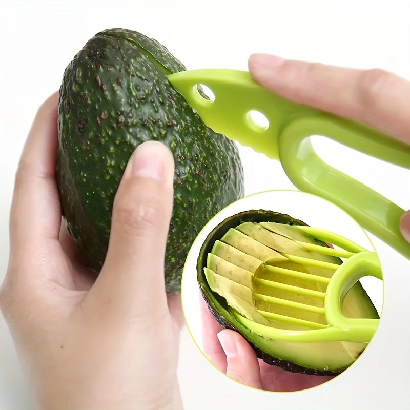 Multifunctionele 3-in-1 avocadosnijder, buitenhuis keuken campingaccessoires gereedschap