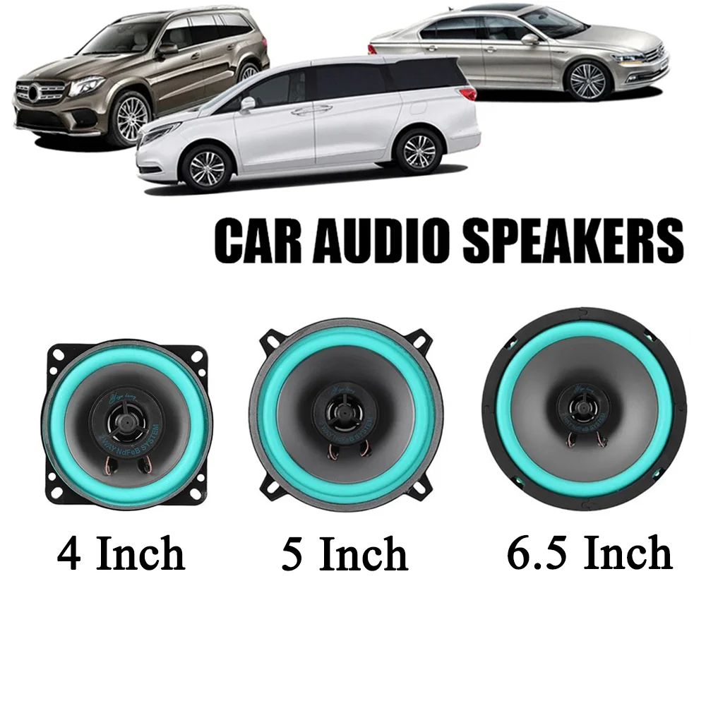 4/5/6.5 インチ車のスピーカー HiFi 同軸 C ar サブウーファーユニバーサル自動車オーディオ音楽フルレンジ周波数カーステレオスピーク