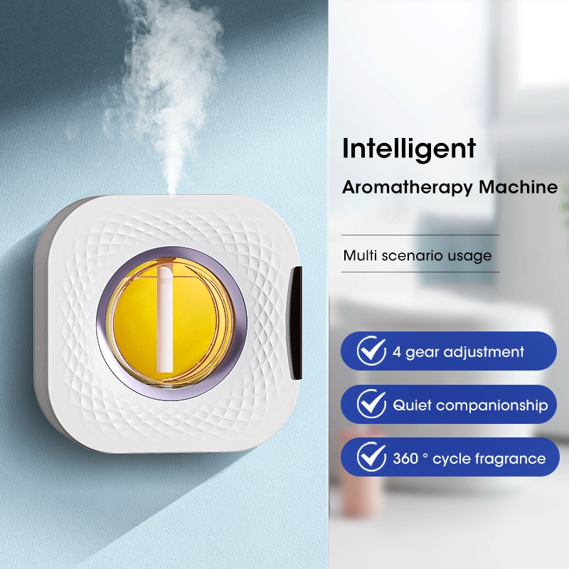 4-stopniowy cyfrowy dyfuzor zapachowy z regulacją, zapach lawendy Shangri-La Hilton, odświeżacz powietrza do sypialni, biura, kuchni
