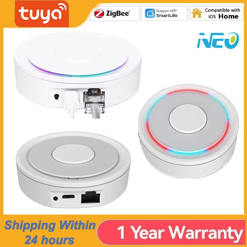 Tuya Smart ZigBee Wireless/Wired Gateway Hub Bridge Remote Linkage Geräte WiFi Central Control Host Funktioniert mit Smart Life APP