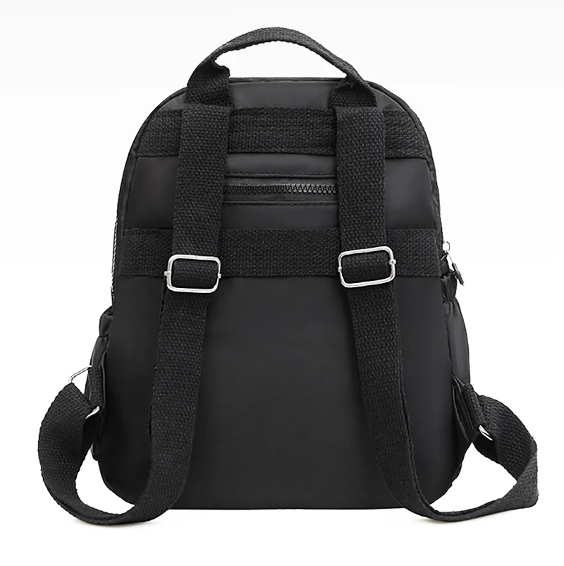 Koreaanse Nylon Rugzak Vrouwen Casual Effen Kleur Kleine Schooltas Reistas Voor Tiener Student School Rugzak Mama Tas р Byd Sierra