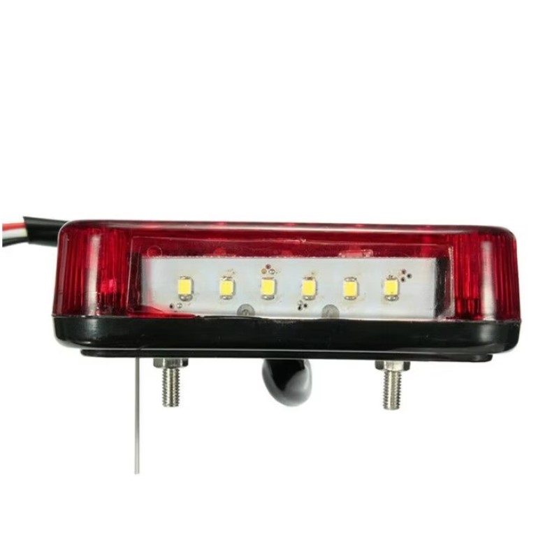 1pc 20LED 12V 防水耐久性のある車のトラック LED リアテールライト警告灯ランプトレーラーキャラバン用