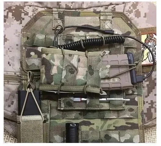 10pcs MOLLE ยืดหยุ่นสายรัดไนลอนริบบิ้นหัวเข็มขัดเดินป่ากลางแจ้งการล่าสัตว์กระเป๋าเป้สะพายหลังเสื้อกั๊ก PTT เสาอากาศ Stick PIPE Binding Retainer