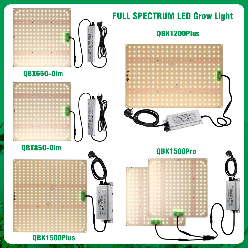 Dimmbare Vollspektrum-LED-Wachstumslicht LM281B Chip Quantum Lampe 65W 85W 120W 150W Lampe für Pflanzen mit VEG/BLOOM-Modus