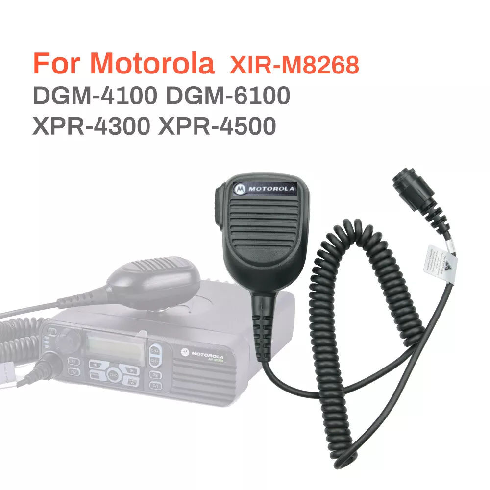 Motorola RMN5052A micrófono altavoz móvil para XIR-M8268 XPR5350 XPR4300 XPR4350 XPR4500 XPR4550 XPR5550 Series Radios móviles