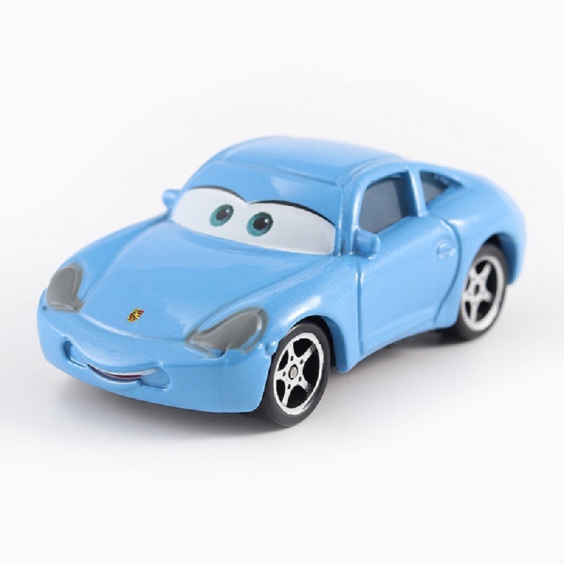 Metal Cars Disney Pixar 2 3 Toy Lightning Mcqueen Lizzie Guido Luigi Dinoco Mini Collection Diecast Original Racer Sheriff Kids