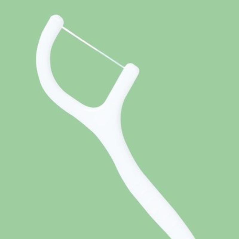 YS00111--100PCS  tooth strip, deep clean floss, oral care, portable sanitary floss, daily travel
