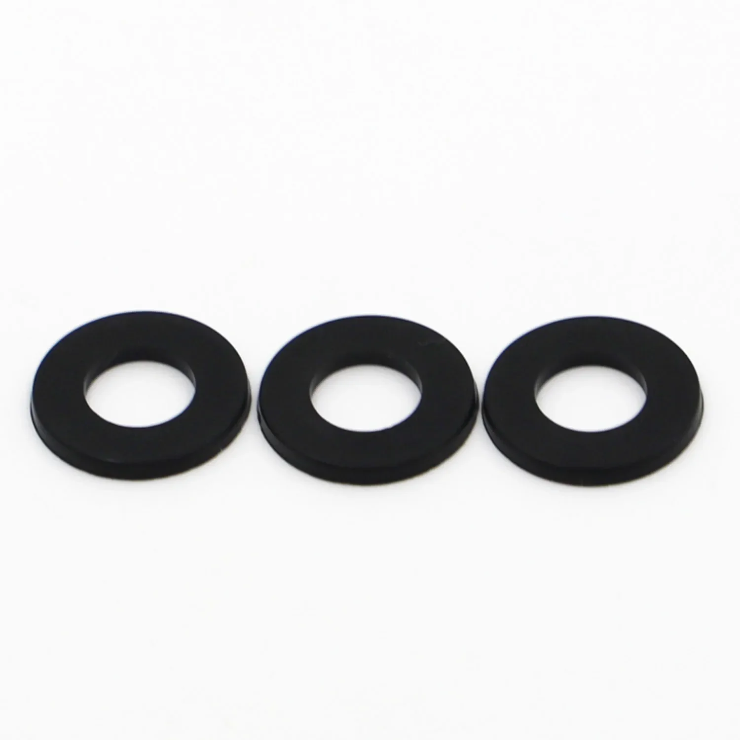 50/100 X M2 M2.5 M3 M4 M5 M6 M8 M10 M12 Trắng Nhựa Nylon Phẳng Máy Giặt Máy Bay Không Gian Siêu Tốc Cách Nhiệt miếng Đệm Vòng Cho Vặn Ốc Bu Lông
