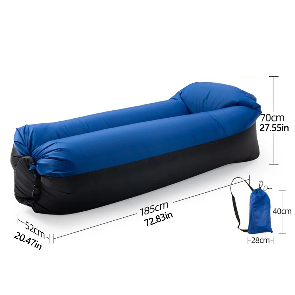 Outdoor Beach Air Sofa Portable Inflatable Sofa Outdoor Camping Party Music Festival Good Quality Inflatable Lazy Mattress Sofa