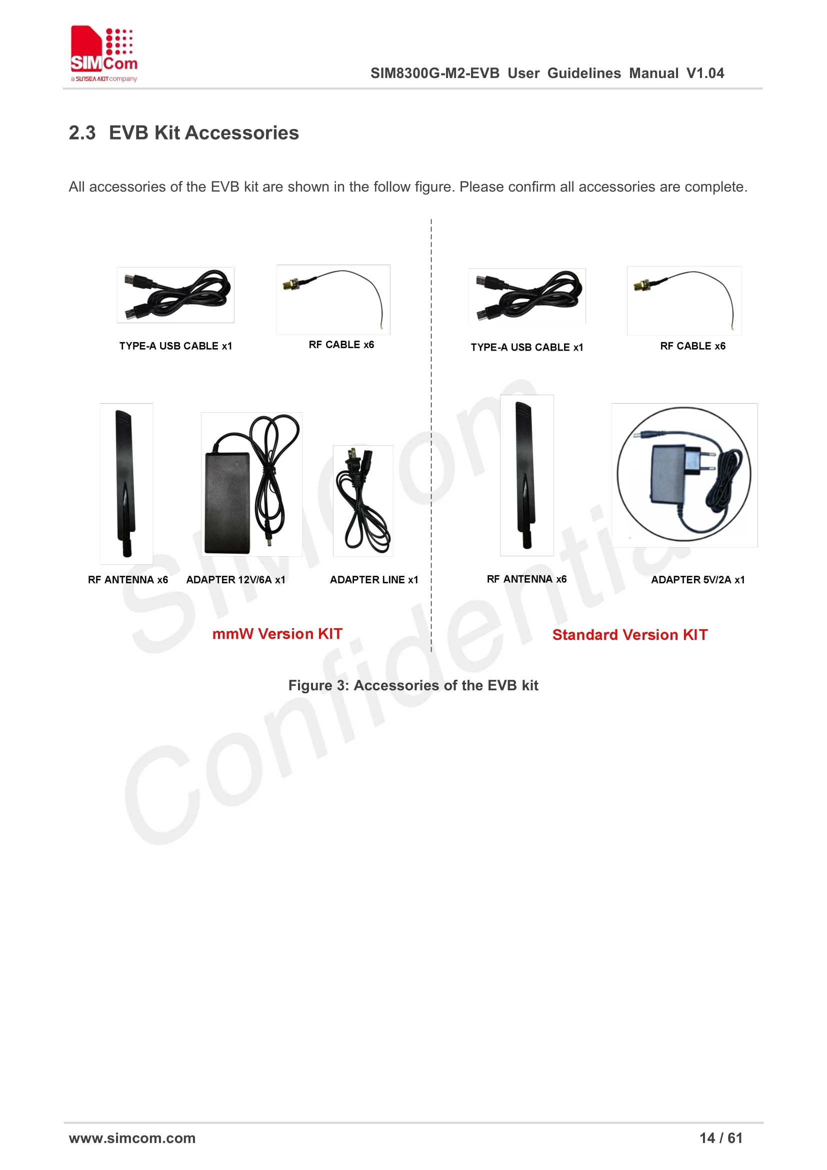 SIMCOM 5G Module M2 Standard Development Board Kit 8200/8202/8260/8262 Applicable
